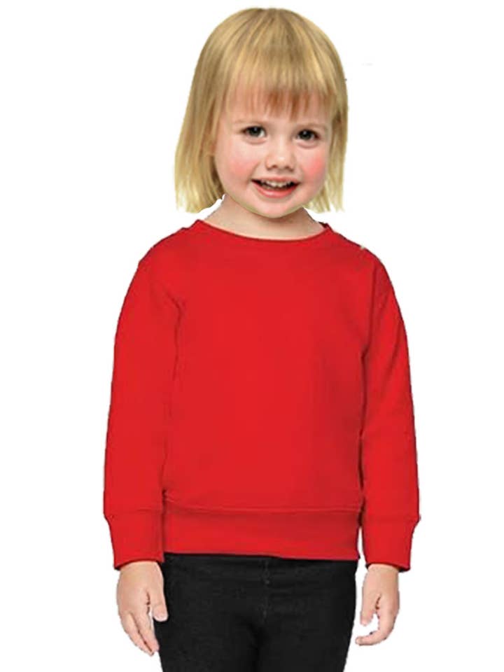MONAG – wholesale Sweatshirt - Barn – Spädbarn Unisex Barn Enfärgade Tröjor med Lång Ärmar