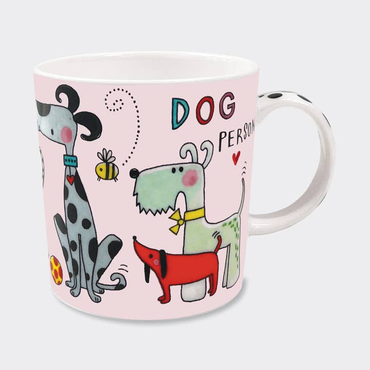 Benporslinsmugg i presentförpackning – Hundälskare för wholesale av Rachel Ellen Designs