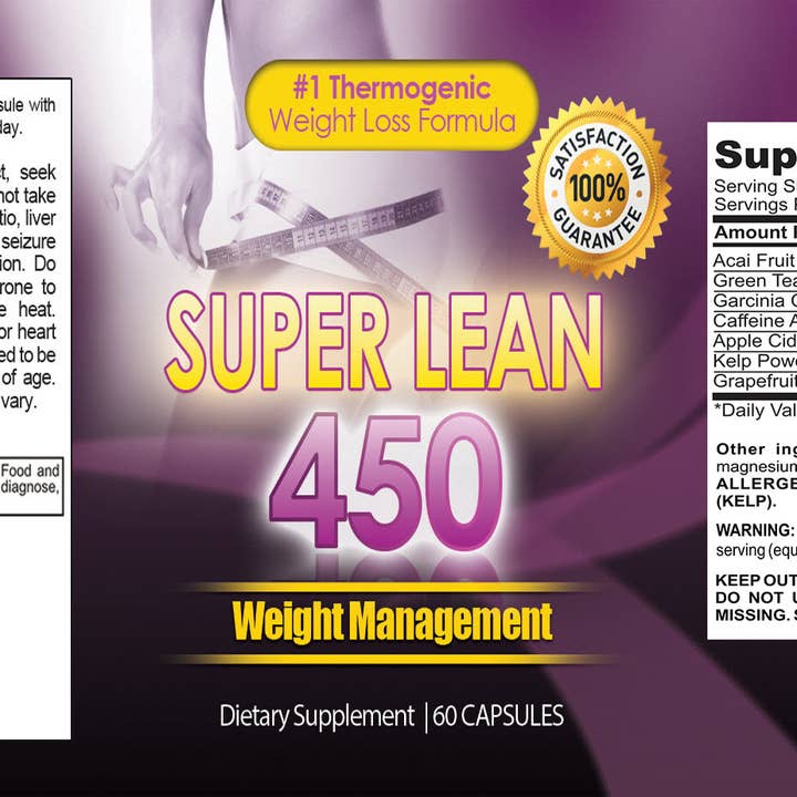 Totally Products - Wholesale Oral Supplement/Vitamin - Super Lean 450 Appetite & Carb Blocker (60 capsules)
