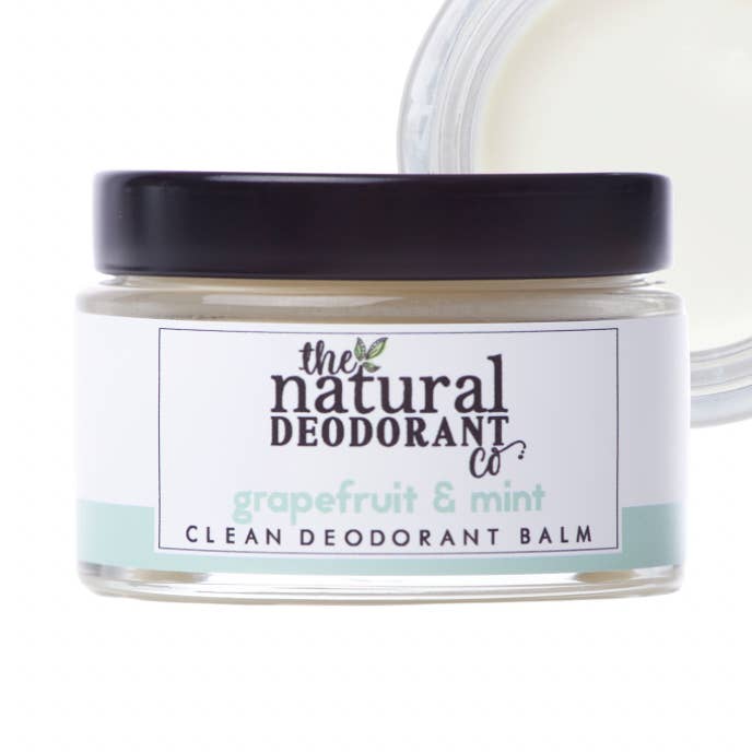 Bálsamo Desodorante Limpo Grapefruit + Menta 55g por atacado de The Natural Deodorant Co.