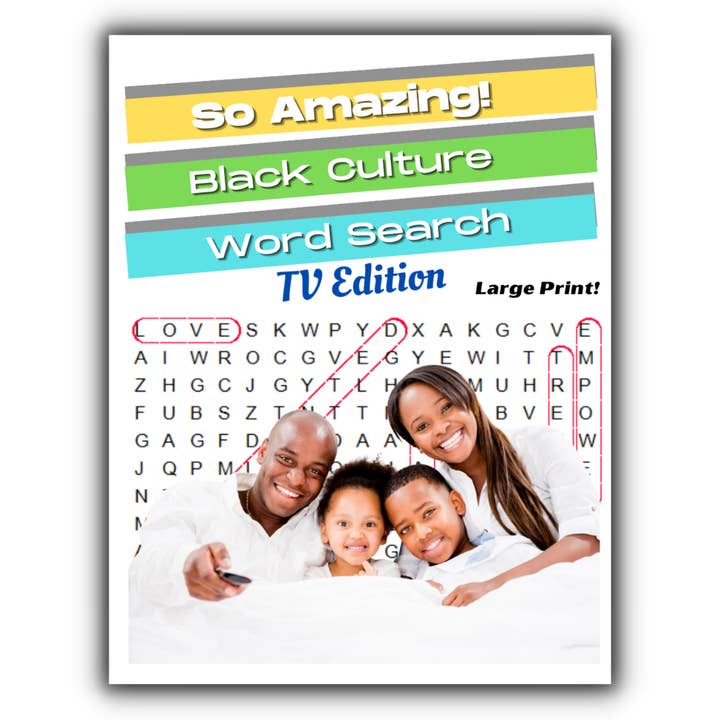 SABC Word Search Book - TV Edition (Large Print) for wholesale by JLD Publishing Inc.