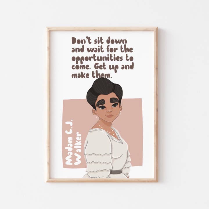 Madam C.J. Walker Wall Art para venta al por mayor de Another Wild Story