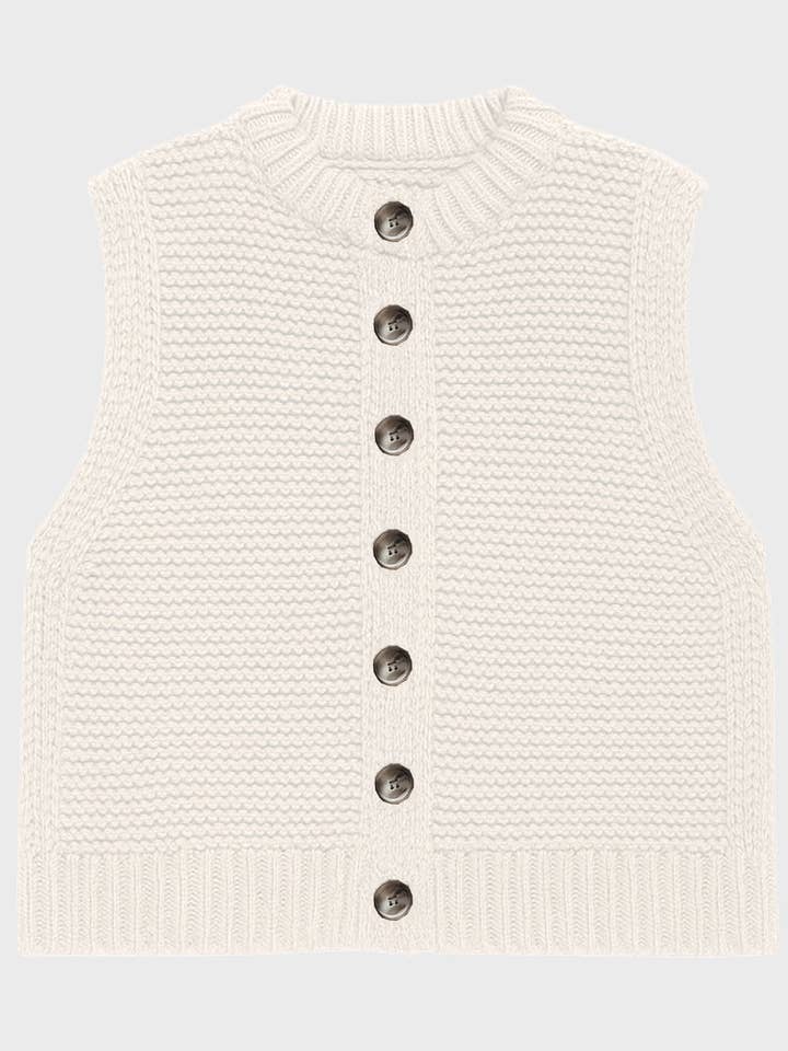 CARDIGAN SEM MANGAS LEJICKY cru por atacado de An'ge