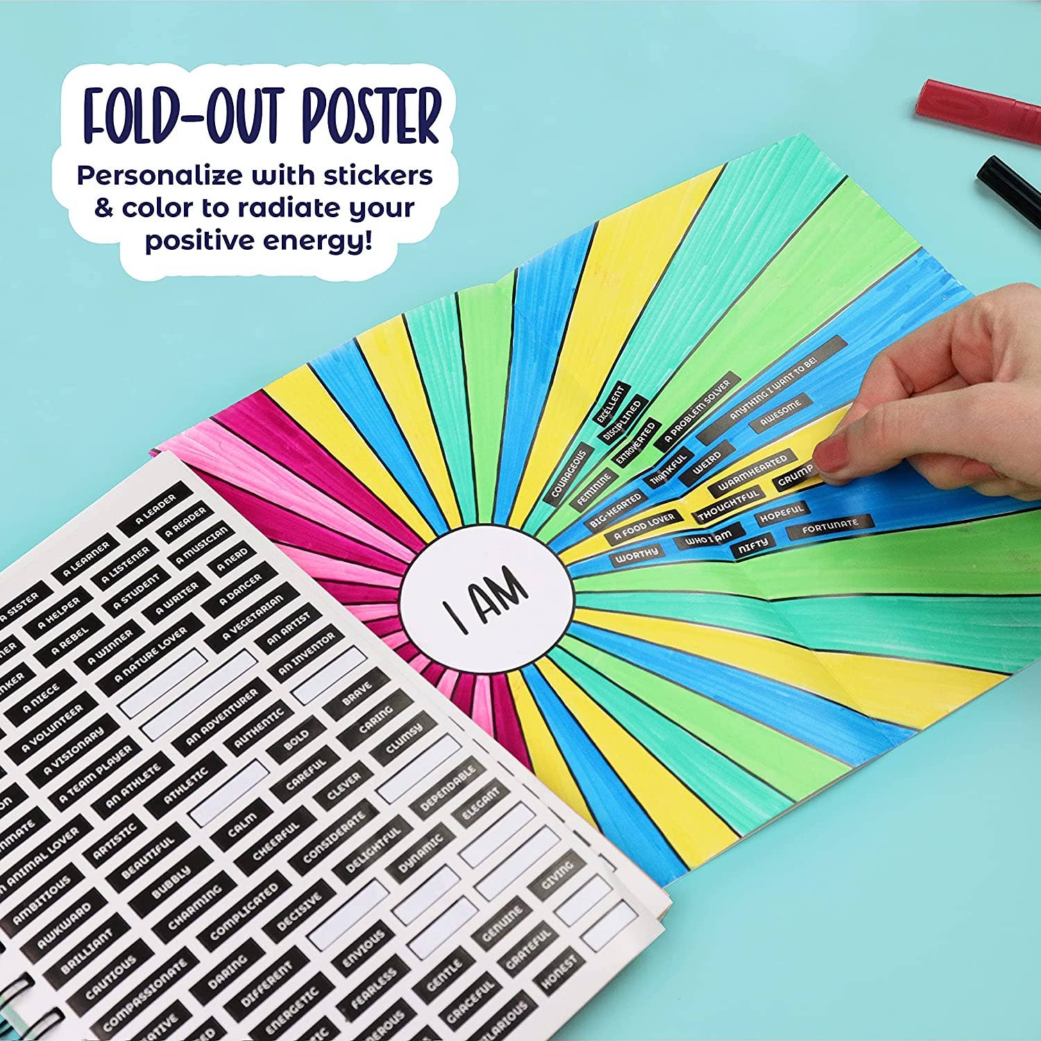 Doodle Hog - Wholesale DIY Craft Kit - Kids - DIY Empowerment Journal Set5