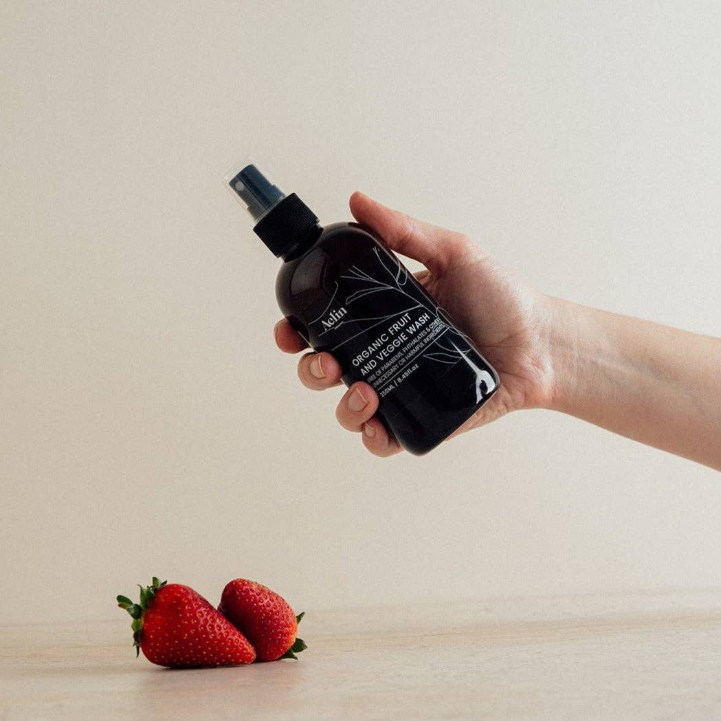 Aelin Organics - Wholesale Fruit/vegetable soap - Fruit and Veggie Wash - 250ml3