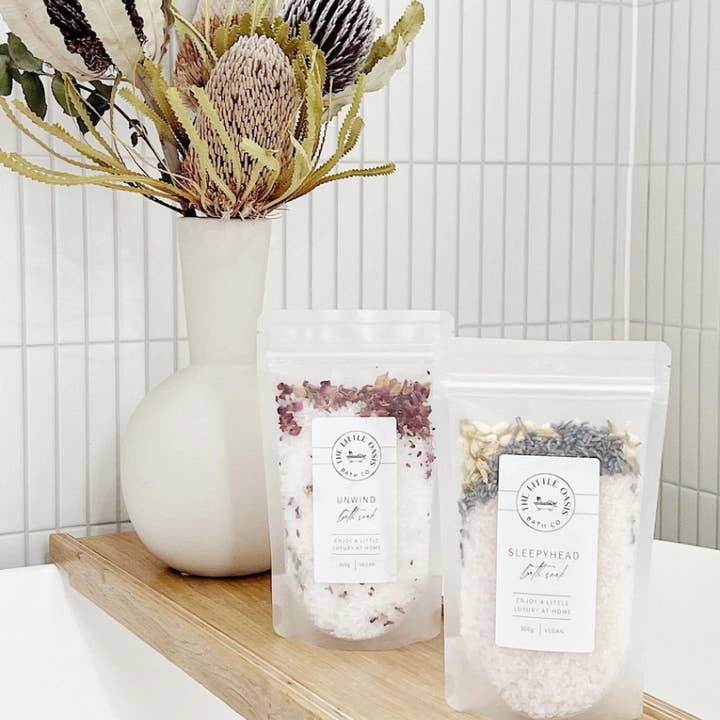 The Little Oasis Bath Co. - Wholesale Bath soak/milk - UNWIND | MAGNESIUM BATH SOAK - STANDARD1