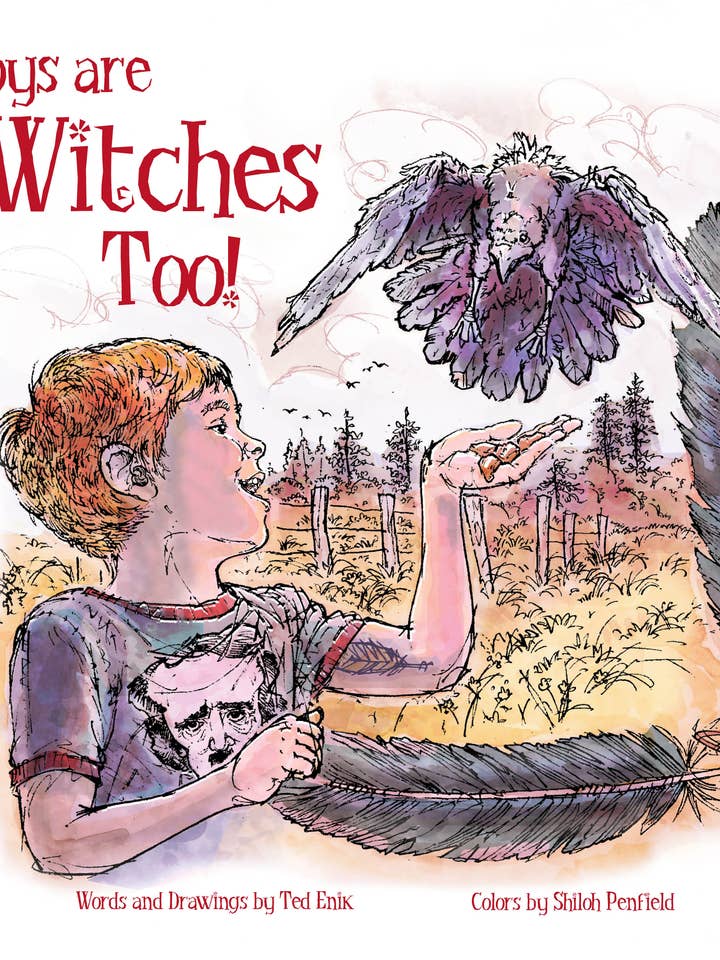 Boys Are Witches Too! for wholesale by Schiffer Kids