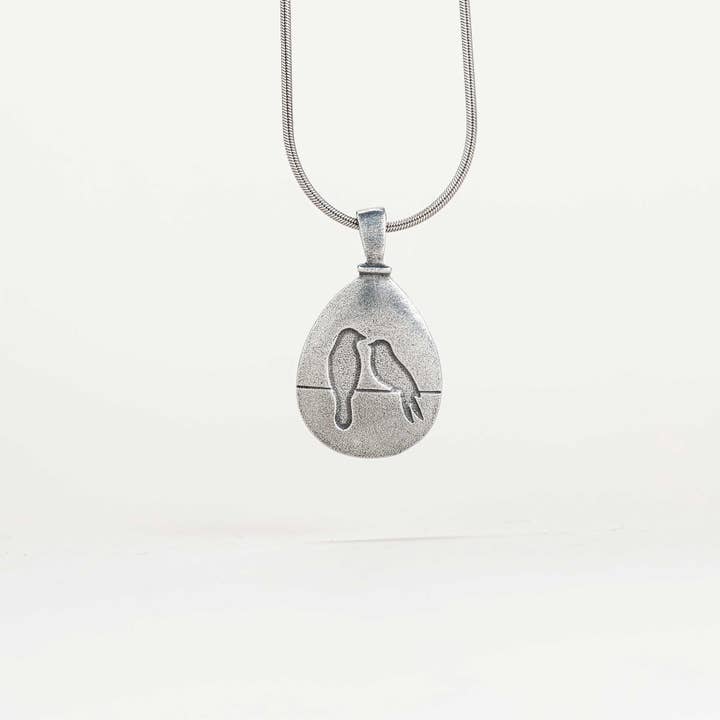 Pause 18" Necklace for wholesale by Danforth Pewter