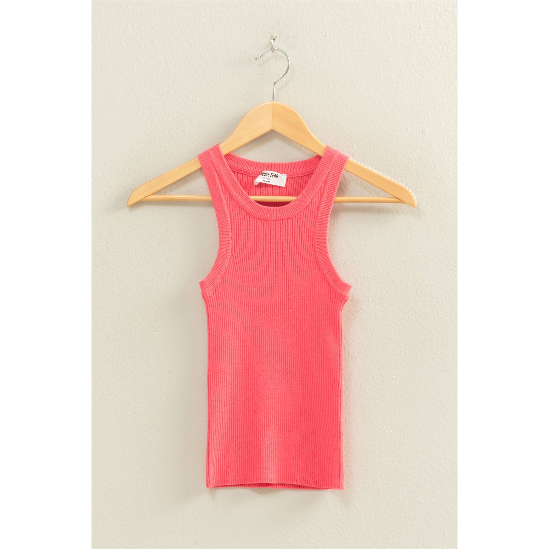 Double Zero - Wholesale Tank Top - Women's - Ribbed Knit Tank Top3