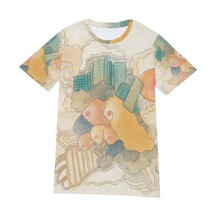 "Som ovan, så nedan" - Herr T-shirt för wholesale av All Around Artsy