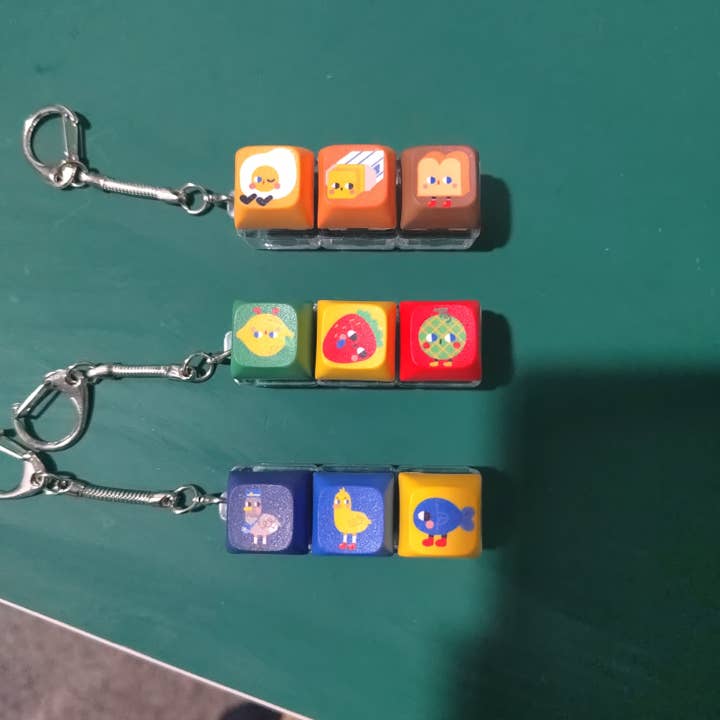 Keycap Keychains for wholesale by Karepango