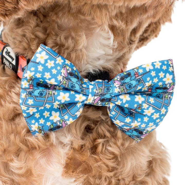 Disney Stitch By The Pool: Dog Bow Tie for wholesale by Pablo & Co. Boutique