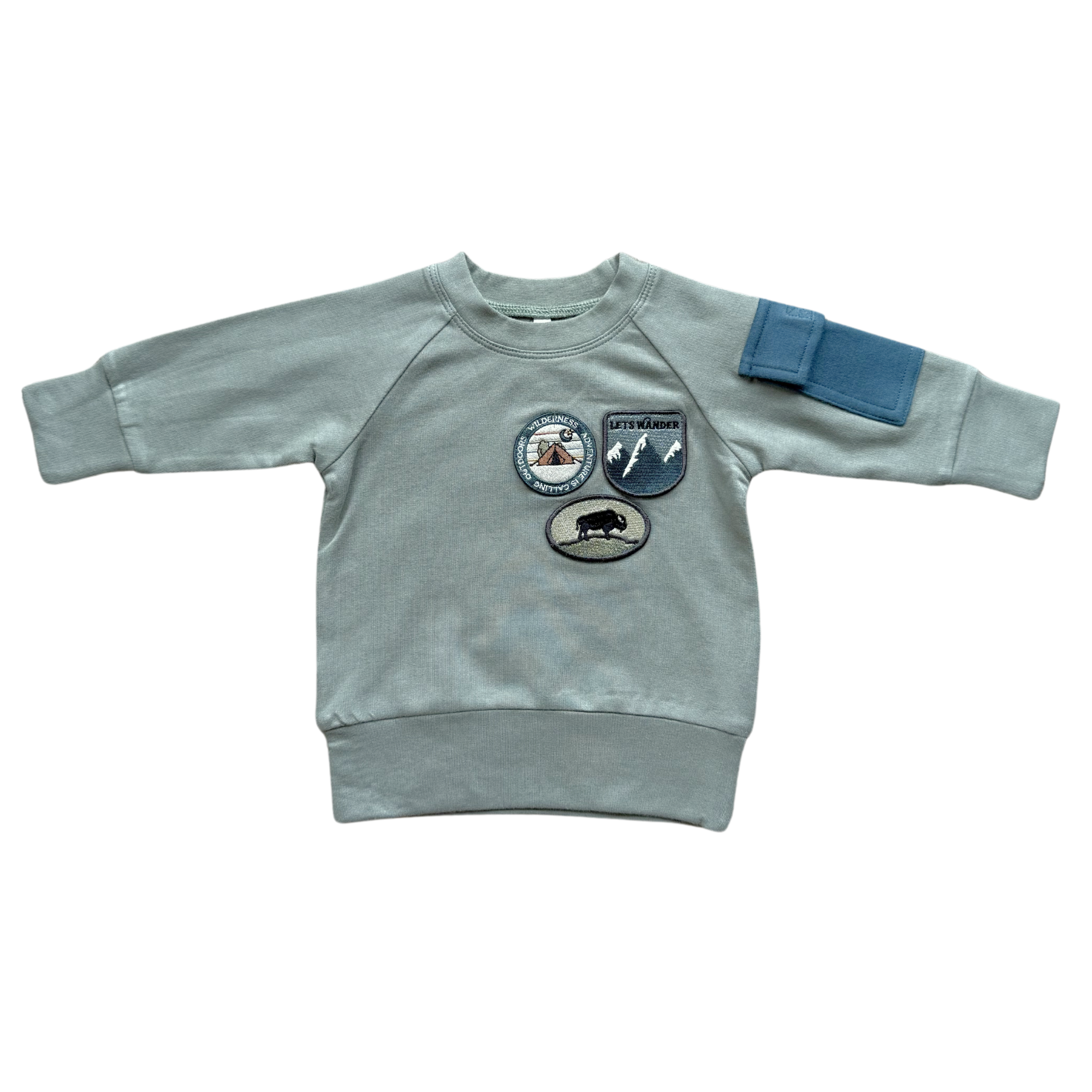 babysprouts clothing company - Wholesale Sweatshirt - Kids - Boy's Raglan Sweatshirt0