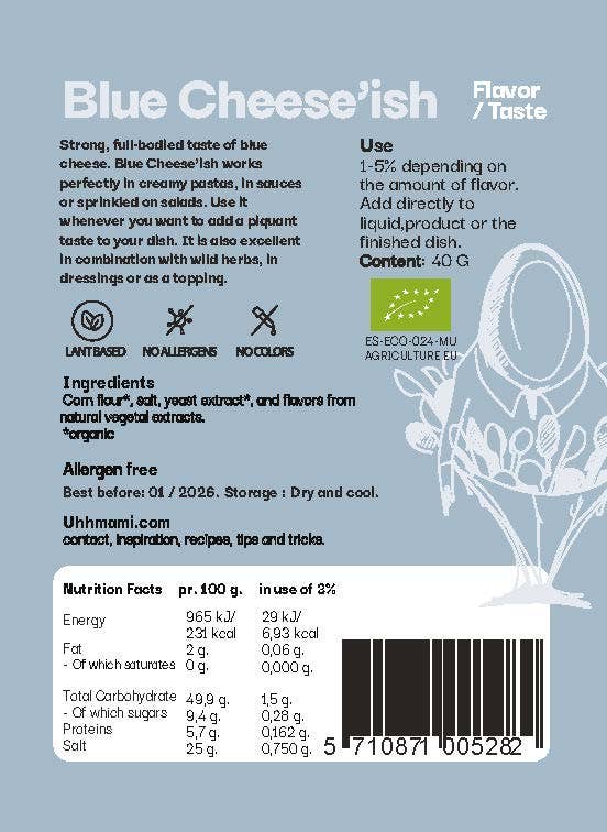 Uhhmami - Vente Fromages - Uhhmami Blue Cheese'ish biologique2