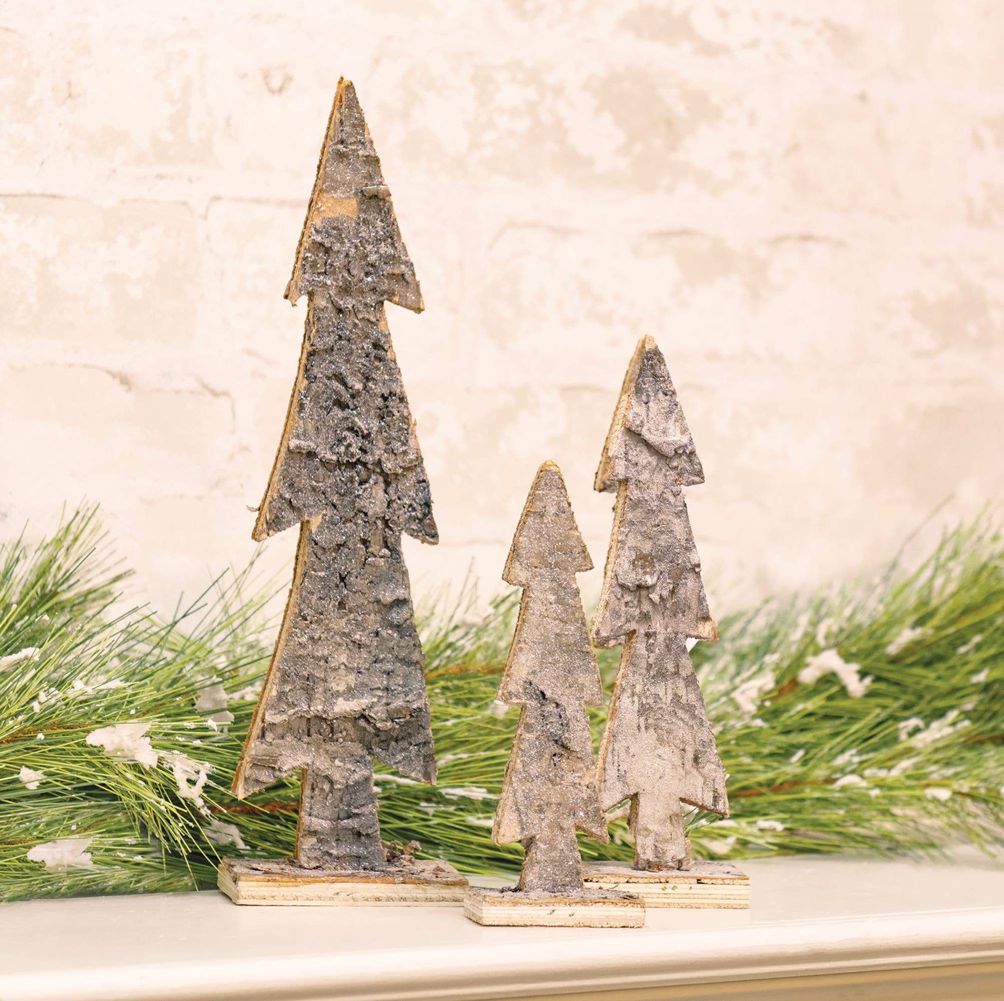 Bright Ideas - Wholesale Christmas Decoration - Med Birch Bark Tree1