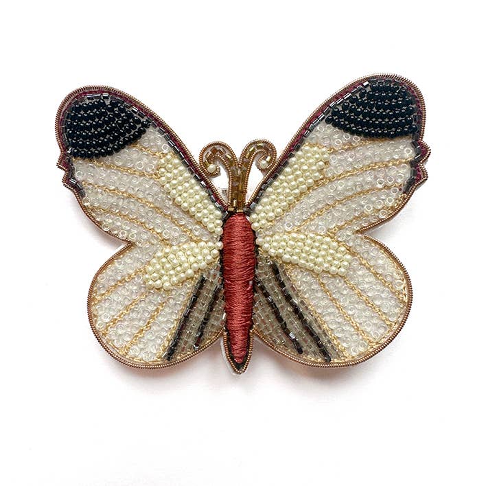 Hellen van Berkel HeartMadePrints - Wholesale Brooch - Butterfly 3 Brooch handmade