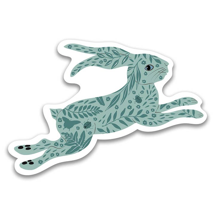 Sticker - Wild Hare for wholesale by Karen Eide Studios