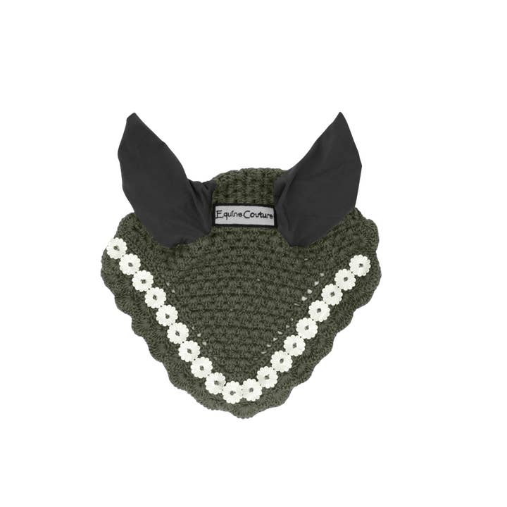 JPC Equestrian - Wholesale Horseback Riding Gear - Equine Couture Floral Fly Bonnet