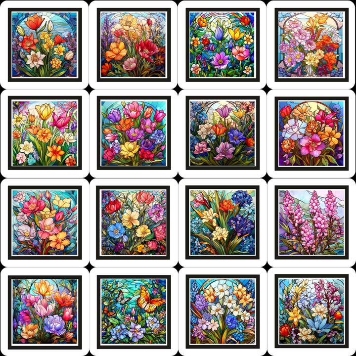 Magnets - Flower Gallery H for wholesale by Nimblepic