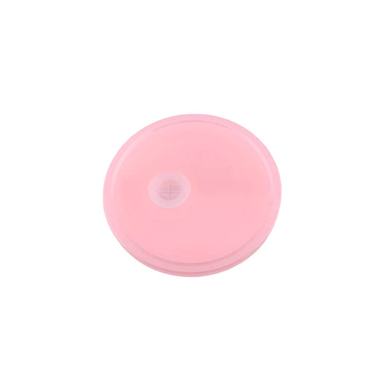 Tipsy Magnolia - Wholesale Drink Lids - 16oz Acrylic/Glass Glitter Globe - Colored Lids4