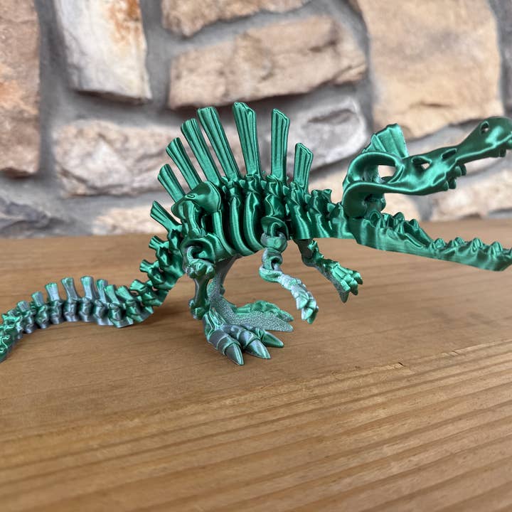 3D Flexi Skelet Spinosaurus Dinosaur for engroshandel hos LNZ Custom Design