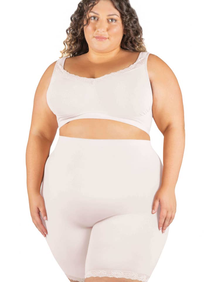 B Free AUSTRALIA - Wholesale Athletic Shorts - Women's - Anti Chafing High Rise Long Cotton Shorts10