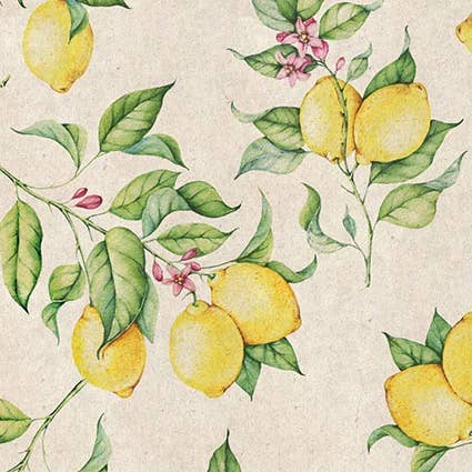 Untersetzer Limones (Set mit 6 Stück) für den Großhandel von Adamá