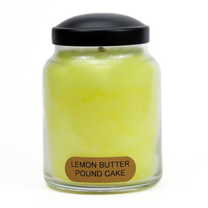 A Cheerful Giver - Wholesale Jar/Filled Candle - KOTL Baby Candle (6oz.) – Lemon Butter Pound Cake