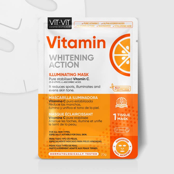 VIT VIT Cosmeceuticals - Maschera viso illuminante per la vendita all'ingrosso da parte di Diet Esthetic