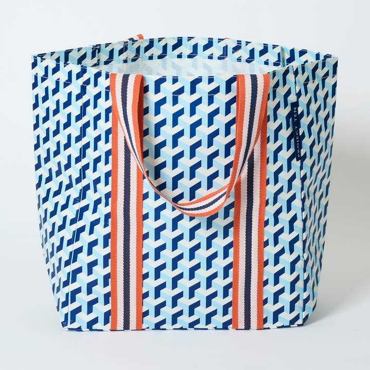 Shopper Tote – Maze for wholesale by Project Ten Pty Ltd