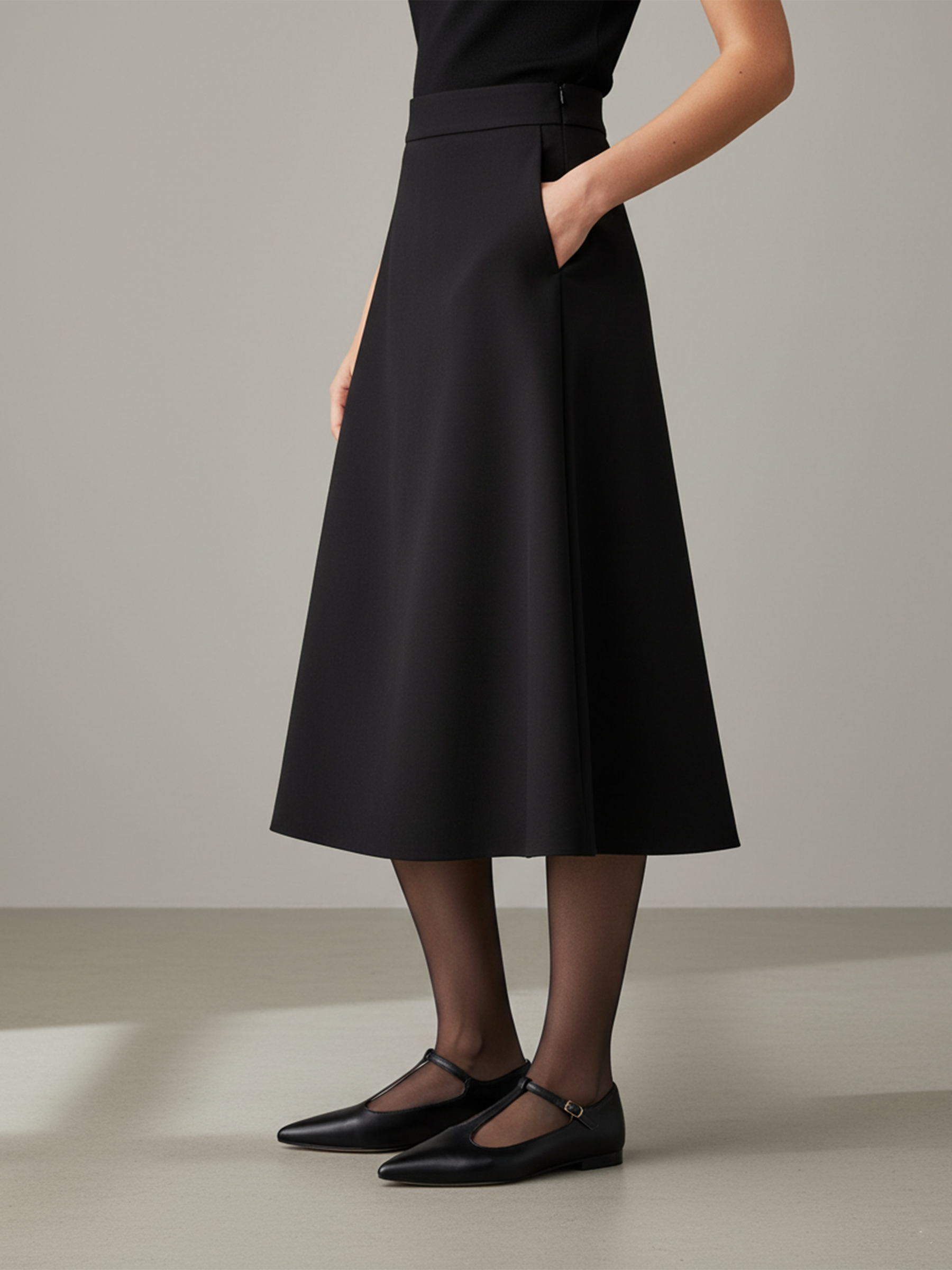 CEREZA - Wholesale Flats - Women's - Women Pointed Toe T-Strap Flats Ballet Flats3