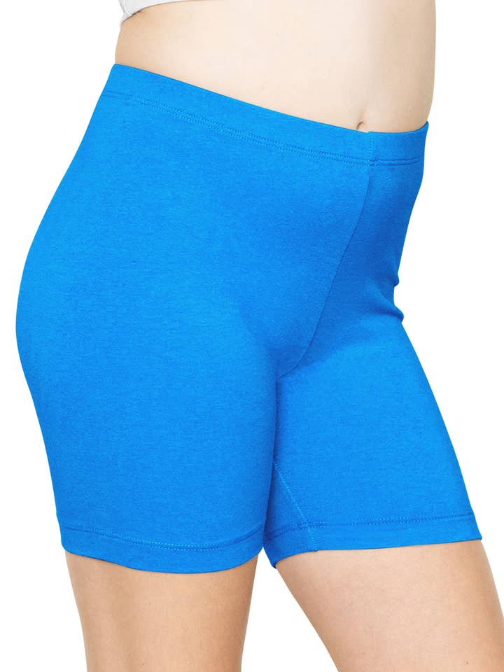 Girl's Cotton Cartwheel Shorts for wholesale by Stretch Is Comfort