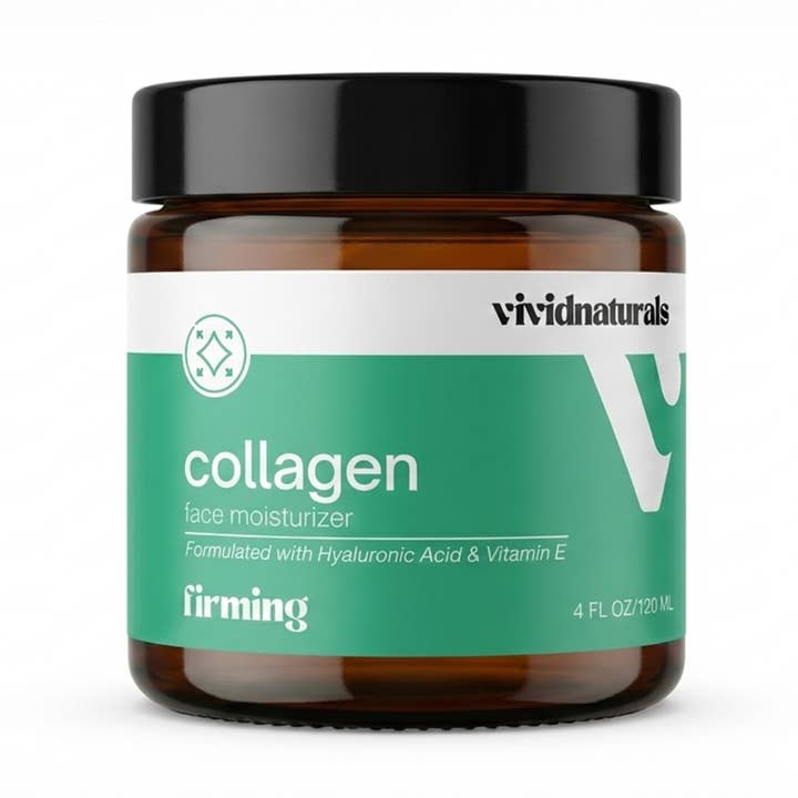 Collagen Facial Moisturizer By Vivid Naturals Skin Care for wholesale by Rensi Beauty