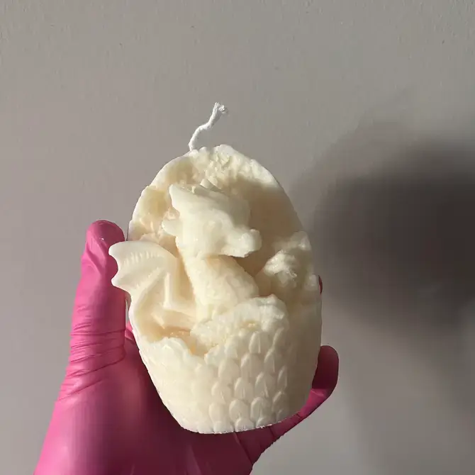 Agaboo Candle - Wholesale Novelty Candle - Dragon’s Egg Candle 4x3in - Animals6