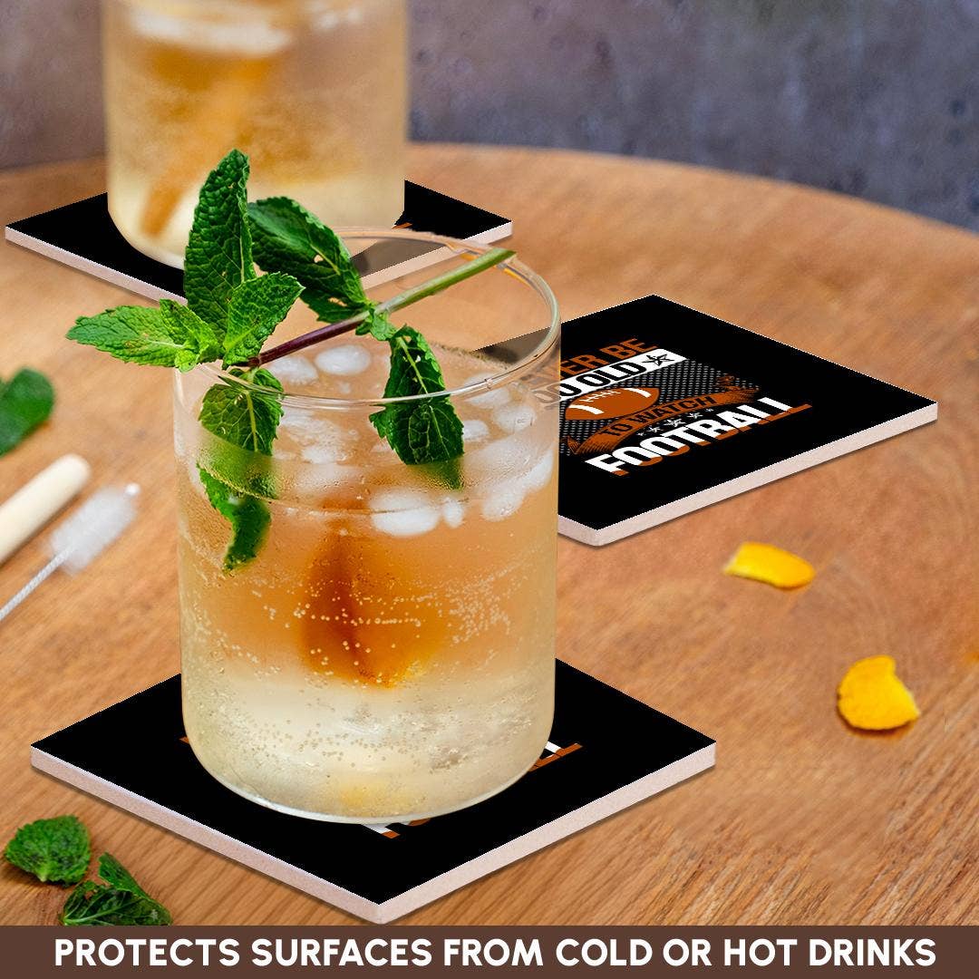 3dRose - Wholesale Coffee Mug - 3dRose, I will never be too old to watch football funny stylish gift for all, Coaster2