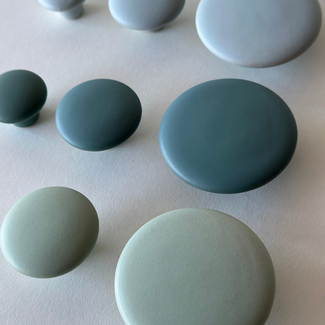 Aspegren Denmark - Wholesale Knob/Pull - Knob Maxi - Matt - Petrol Solid3