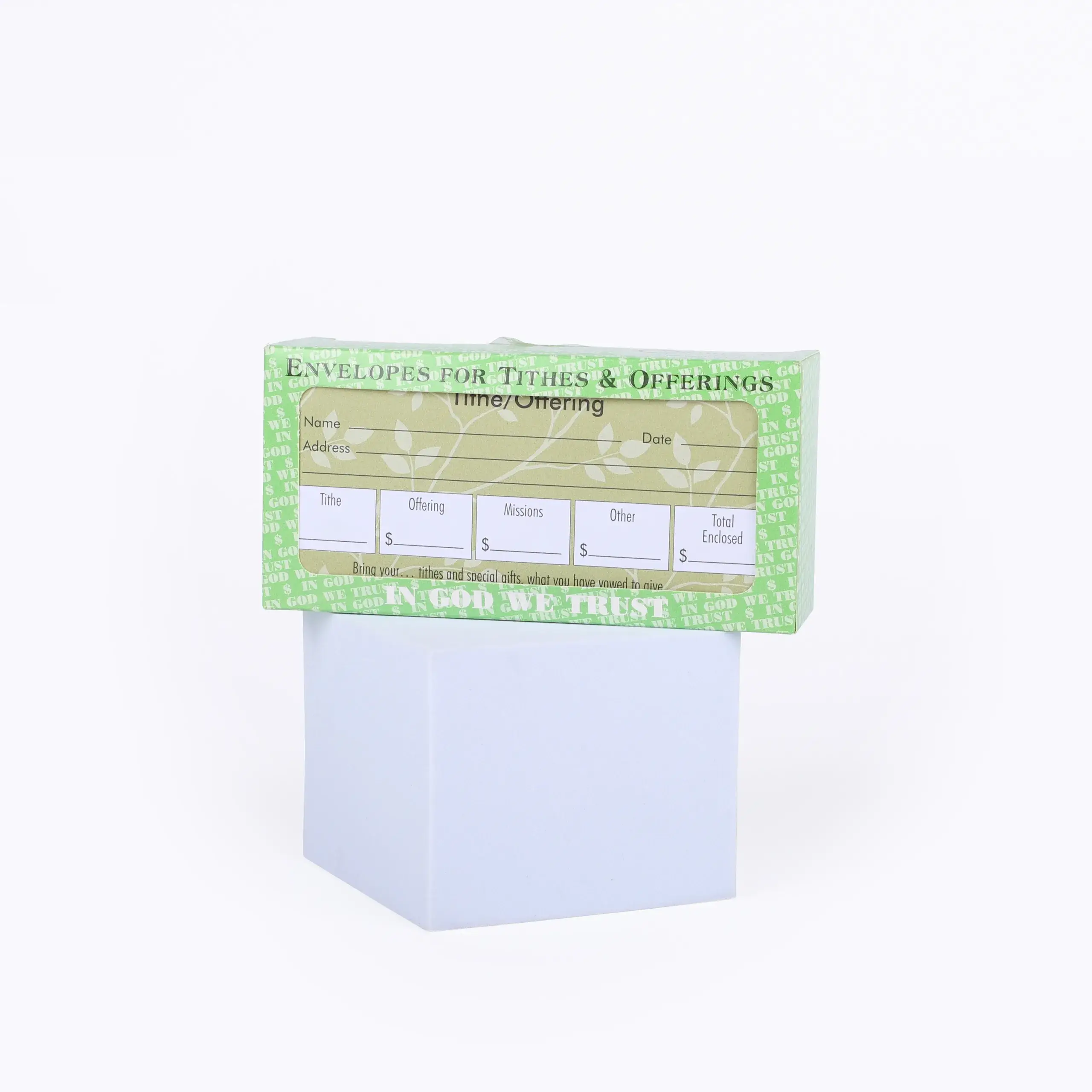 Swanson Christian Products - Wholesale Envelopes - Offering Envelope Deut.12:6-7 Tithe/Offering 53Ct1