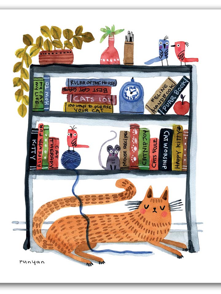 NC445 Required Reading - Terry Runyan (not avail in the US) for wholesale by Cardiau Nico Cards