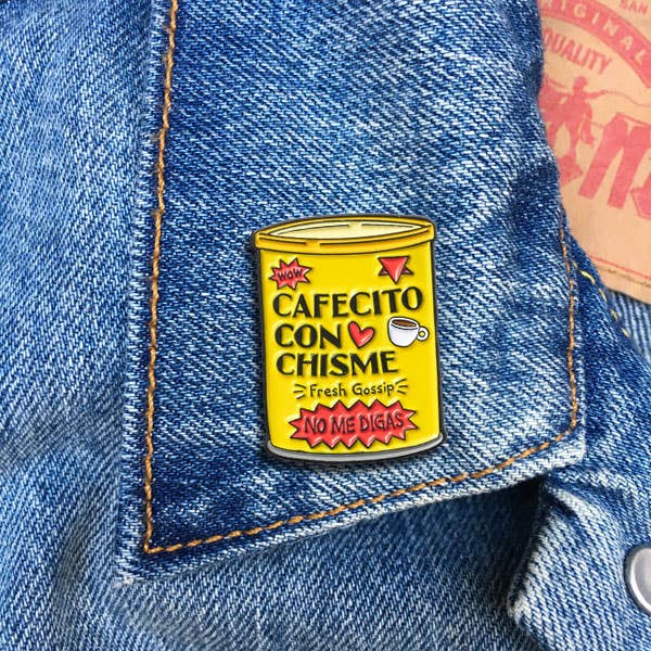 THE FOUND - Wholesale Lapel Pin/Button - Cafecito Pin2