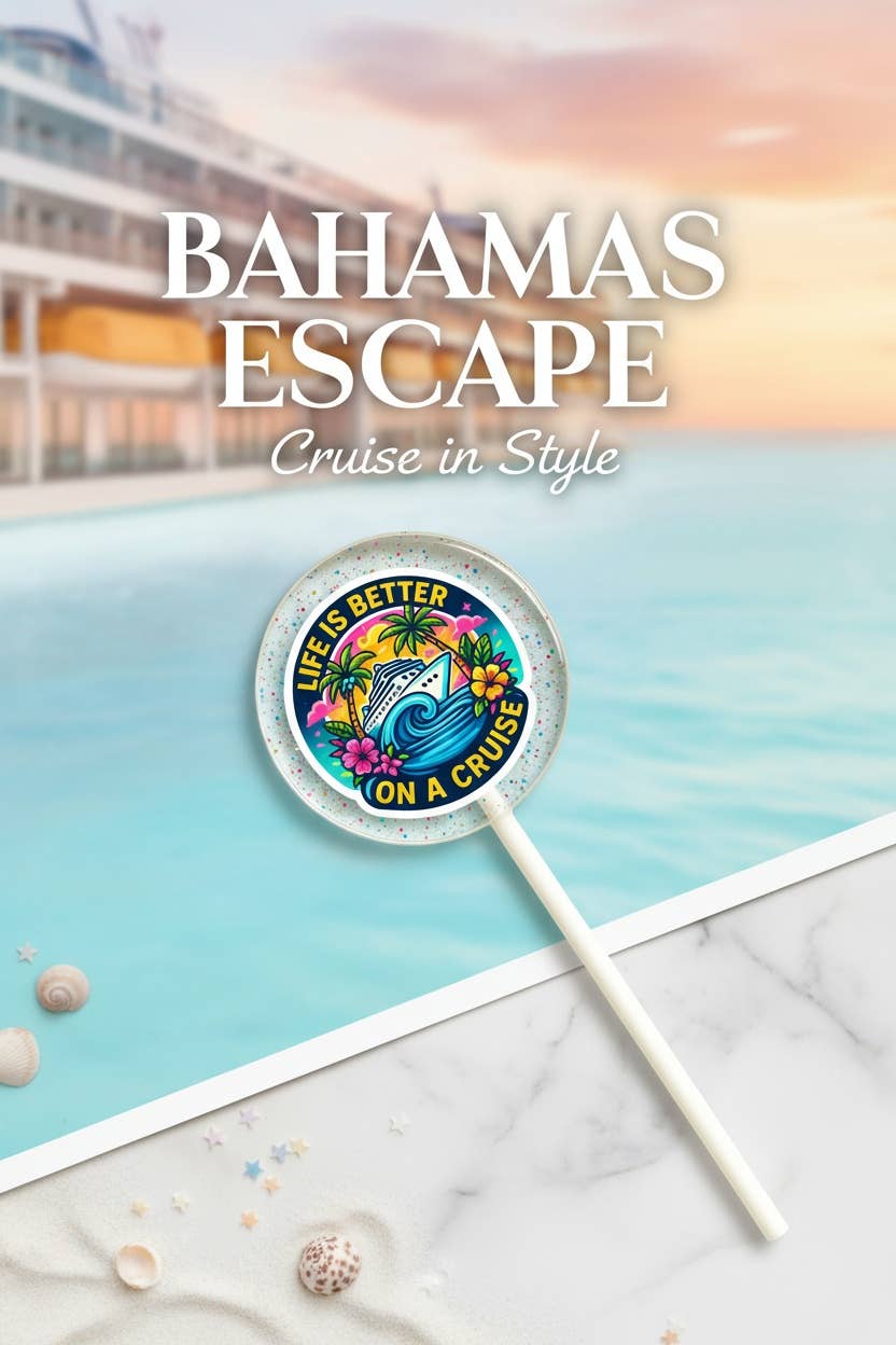TheLollipopStudio - Wholesale Lollipop -  Cruise Line Guest Favors – Travel & Vacation Lollipops1