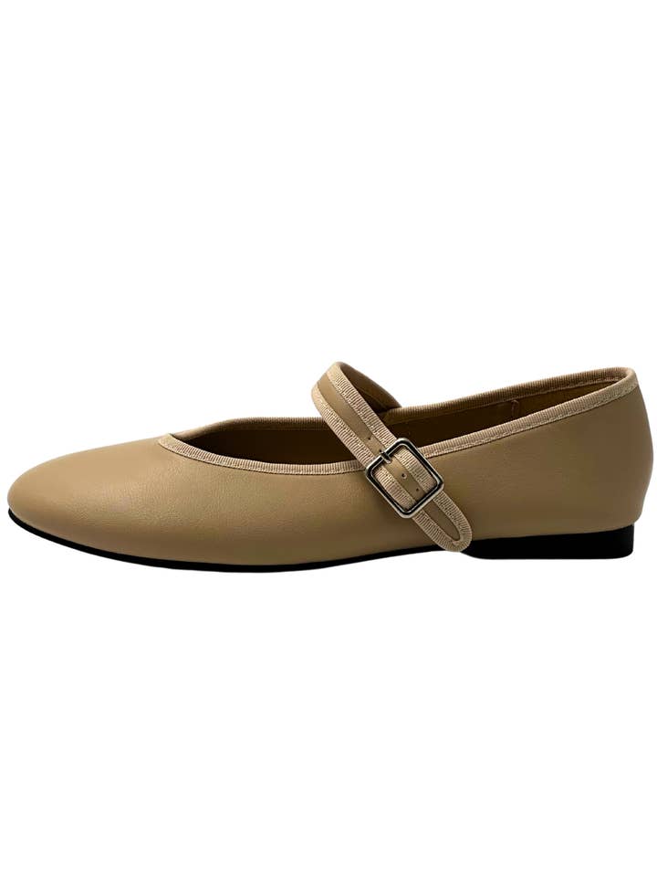Stephan Paris - Wholesale Flats - Women's - Ballerinas with straps. QQ-1993