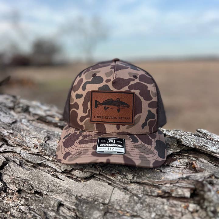 Three Rivers Hat Co. - Wholesale Trucker Hat - Unisex - Redfish - Trucker Snapback - Richardson 1126