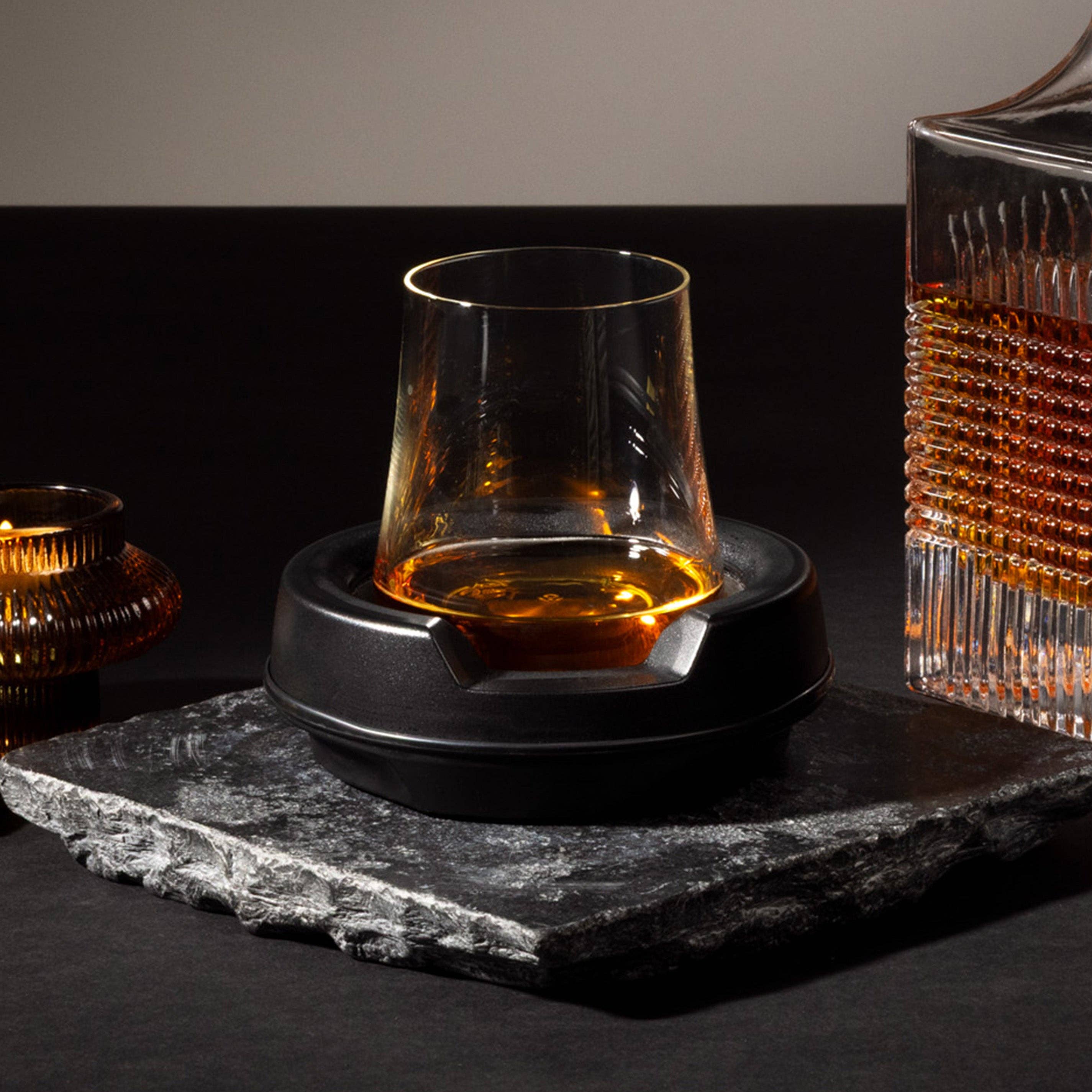 Noir Refroidisseur de spiritueux (comprend un verre à spiritueux personnalisé) en vente sur Faire1