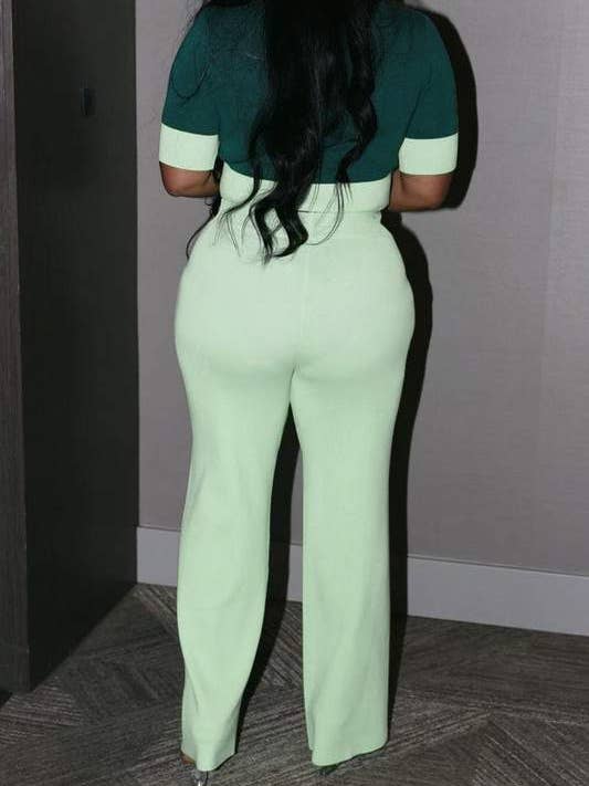 Fashion Combination - Wholesale Top & Skirt Set - Women's - polo tee and pants set