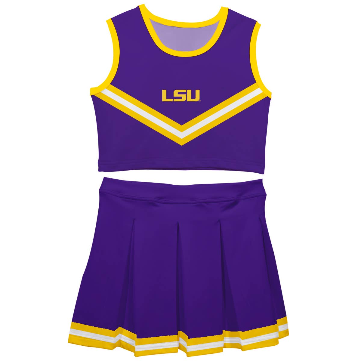 LSU Tigers football 2024 pleat embroidery dress