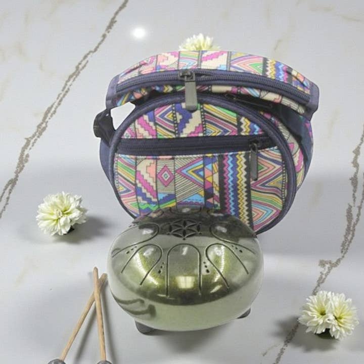 Earths Elements Wholesale - Wholesale Meditation Supplies - Tongue Drum - 12cm, Green0