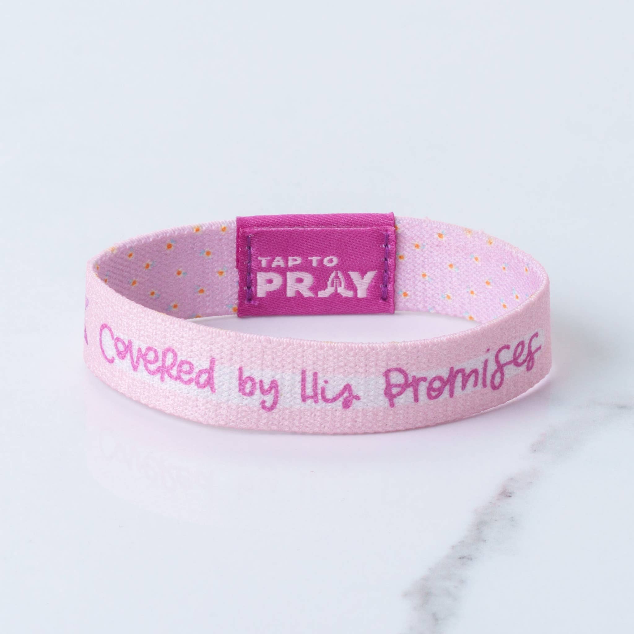 Versible - Wholesale Wristband - Tap To Pray™ - Kingfolk Series Wristband - Covered by His Promises1