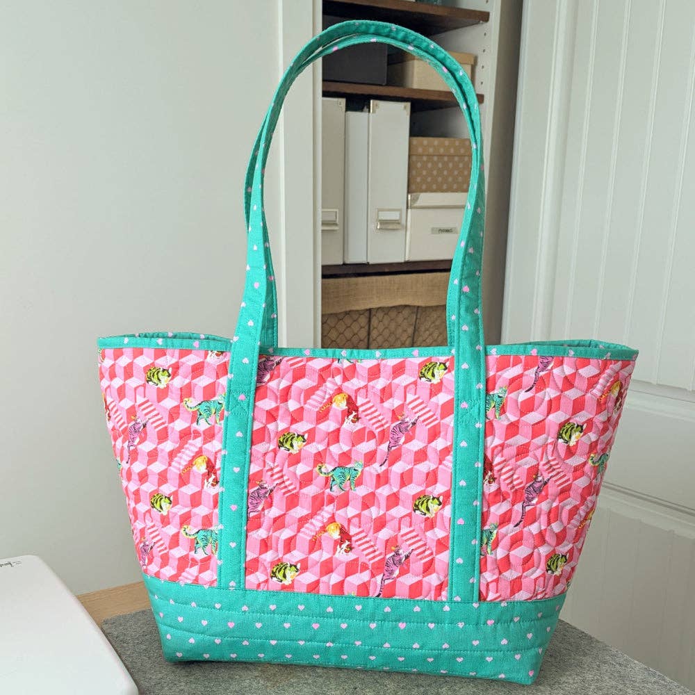 Ma Tante Quilting - Wholesale Craft Sewing Kit - Altoona Tote (Paper Pattern)12