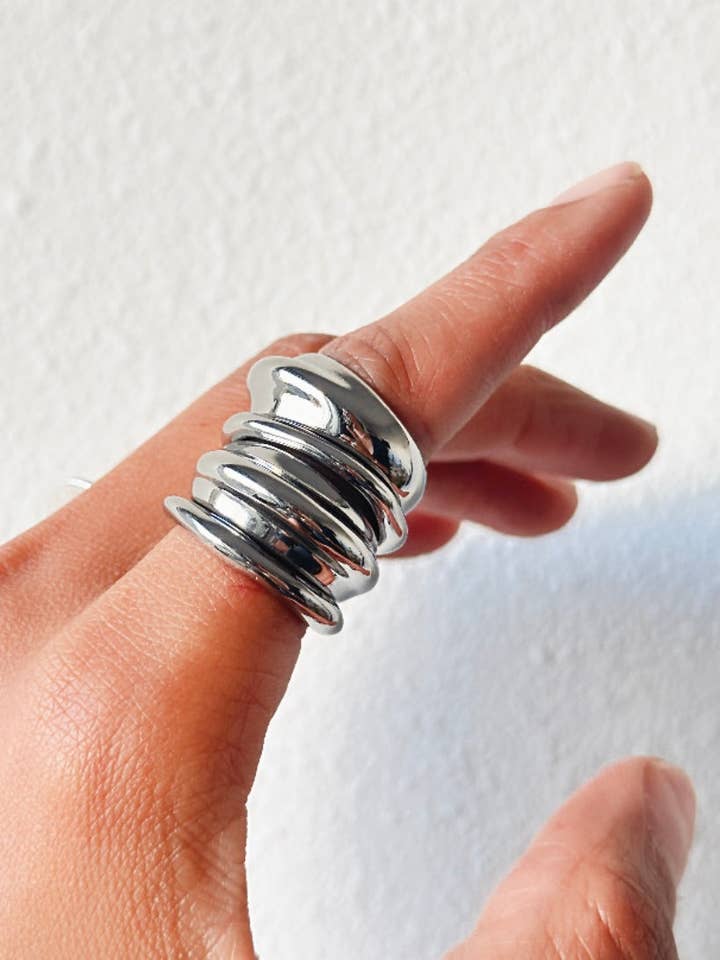 Jupiter In Scorpio Set | Silver for wholesale by Aneshka Studios (Knature)