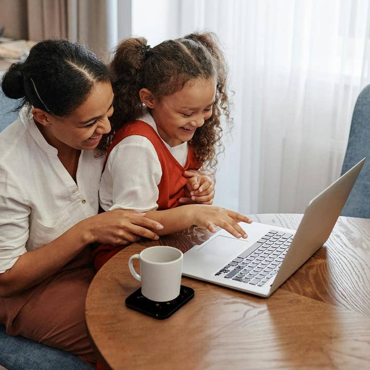 3dRose - Wholesale Onderzetters - 3dRose, Mooie Afbeelding Van Gouden Hart en Sierlijke Illustratie, Onderzetter8